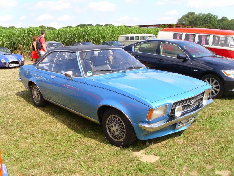 Опель рекорд 1972