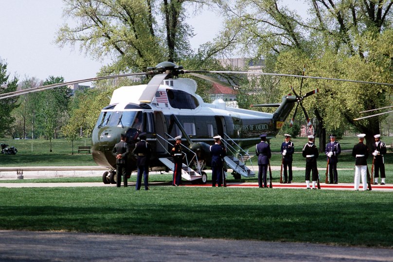 Вертолет президента США Marine one