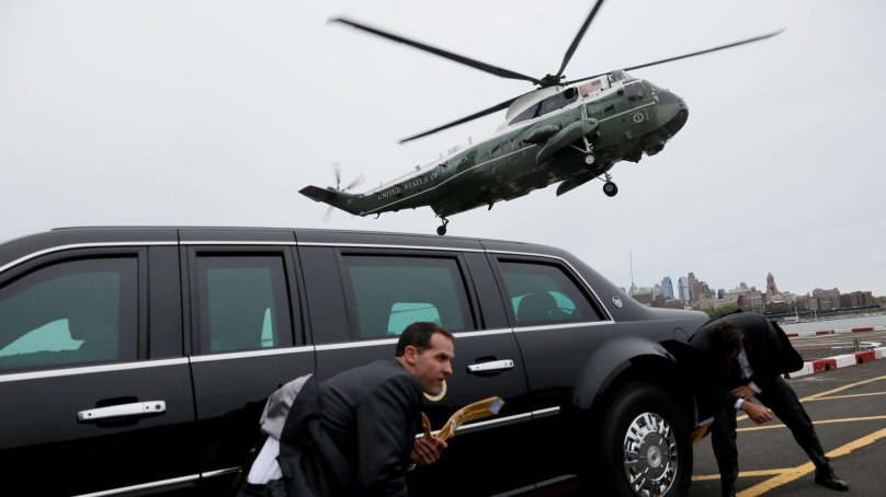 Вертолет президента США Marine one