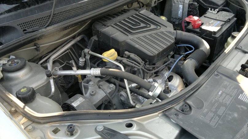 Двигатель Рено Логан 1.6