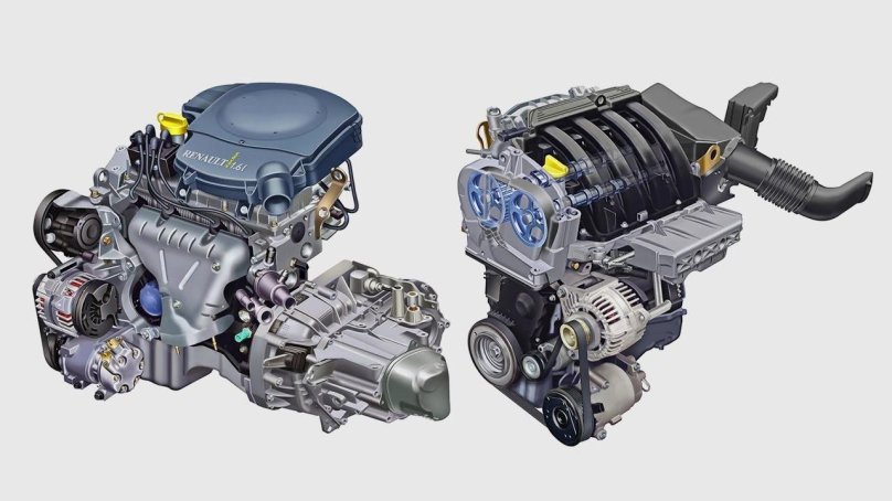 Мотор Рено Логан 1.6