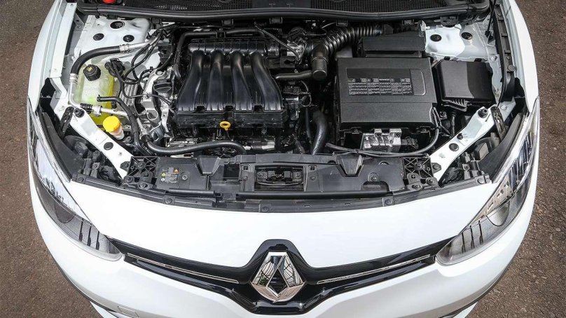 Renault Fluence под капотом