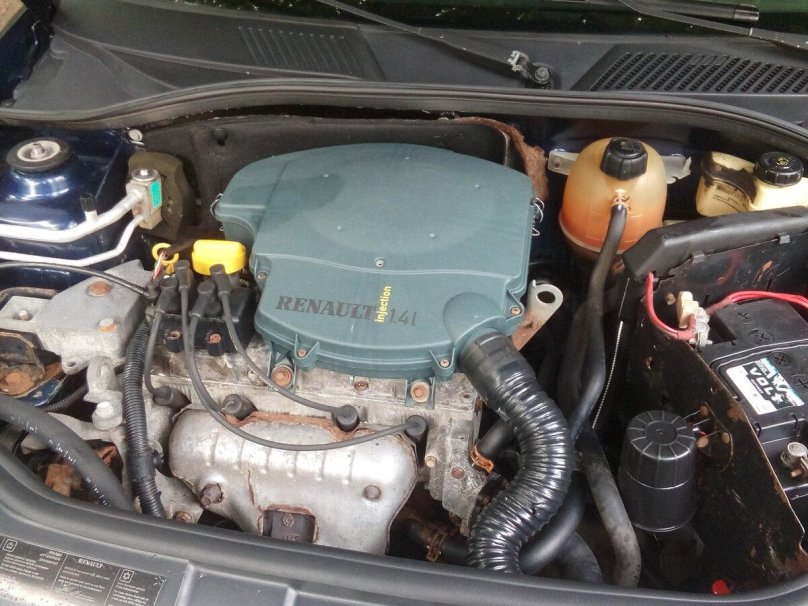 Мотор Рено Симбол 1.4 16кл