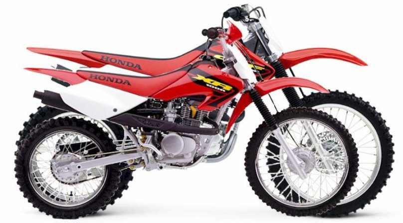 Мопед Джона Коннора Honda XR 100r