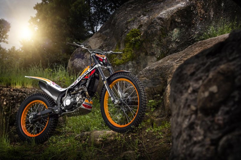 Мото триальный мотоцикл Honda