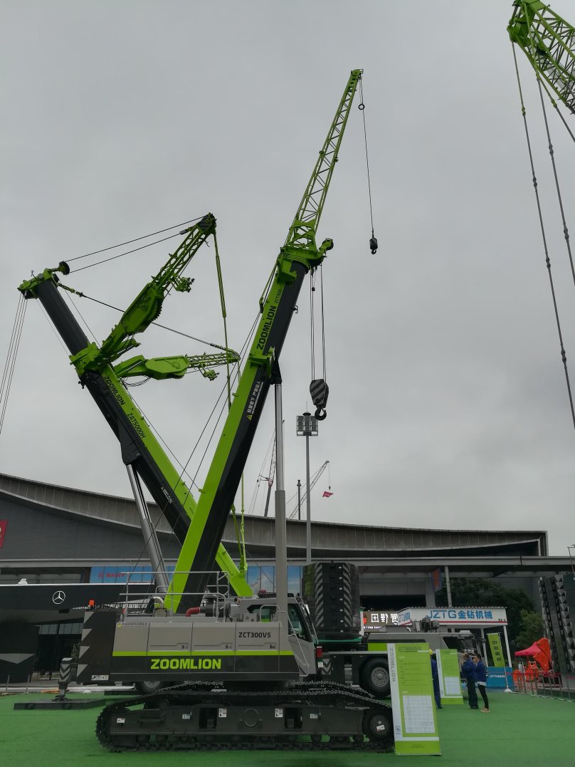 Гусеничный кран Зумлион