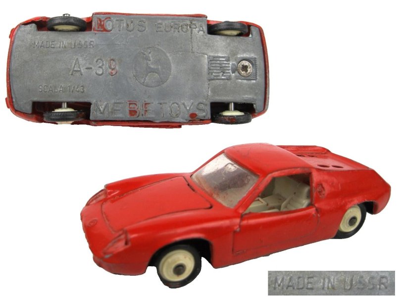 Лотус Европа 1:43