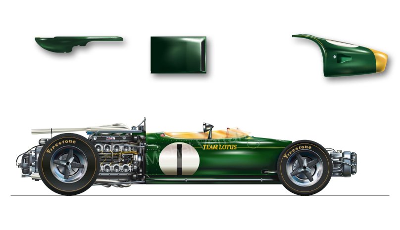 Lotus 43 1966 Jim Clark