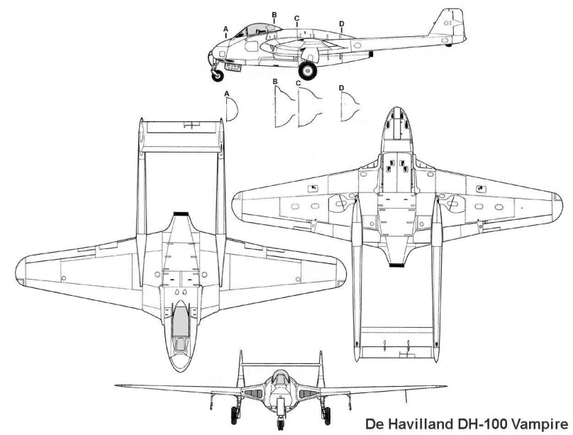 Де Хэвиленд вампир самолет