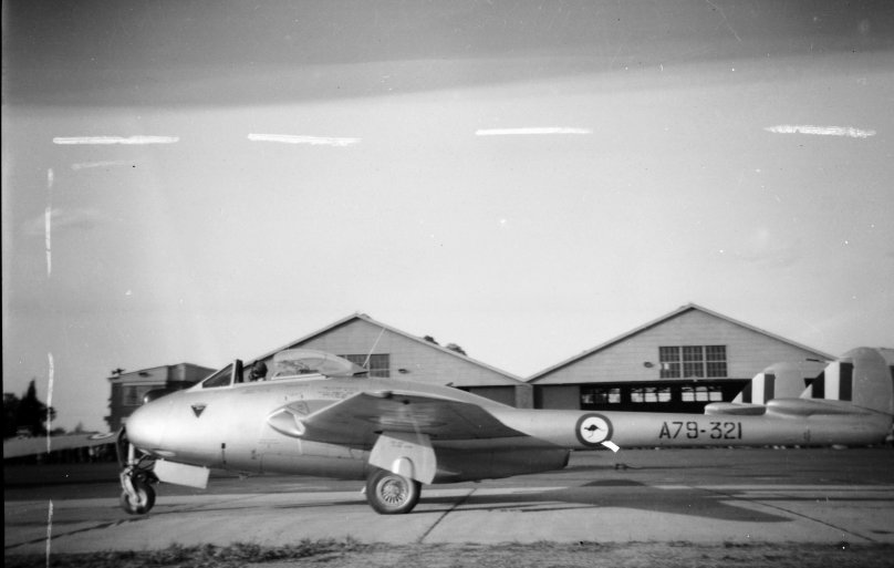 Самолет Havilland DH.100 Vampire