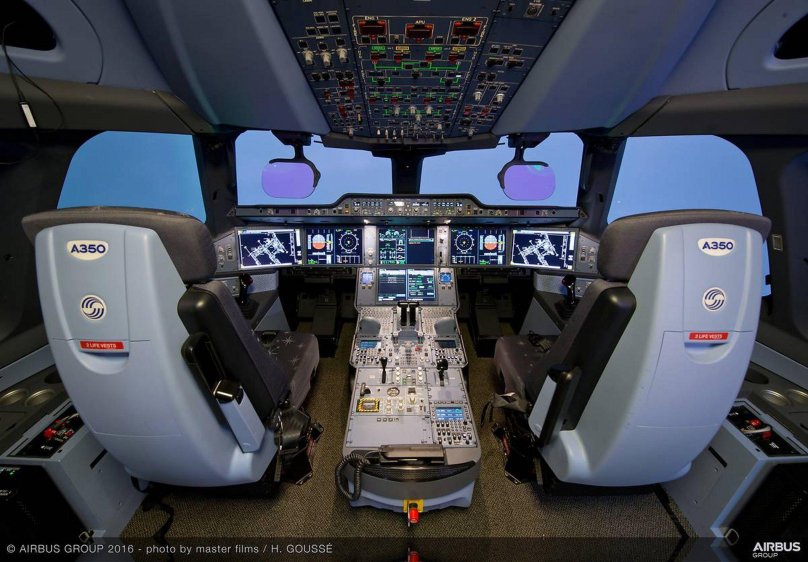 Airbus a320 кабина