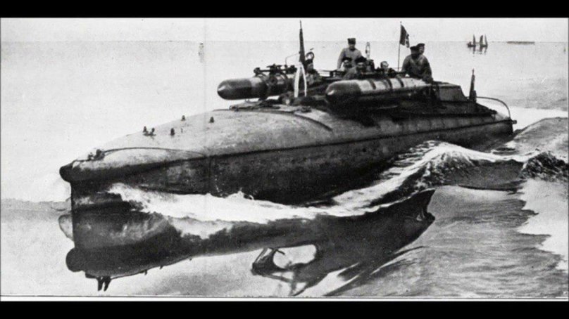 Итальянский торпедный катер mas-508