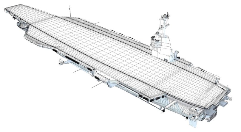 Как собирают авианосец