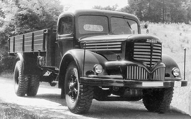 Skoda 706 тягач