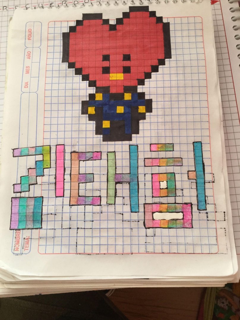 БТС по клеточкам