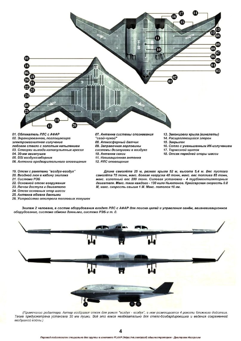 H-20 Stealth Bomber
