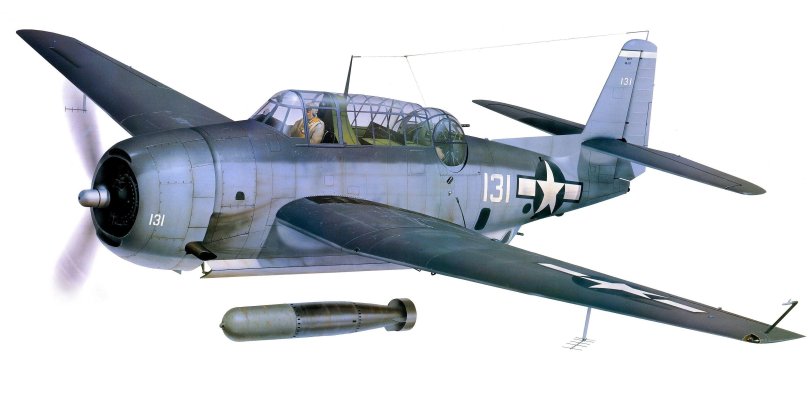 Грумман Эвенджер самолет