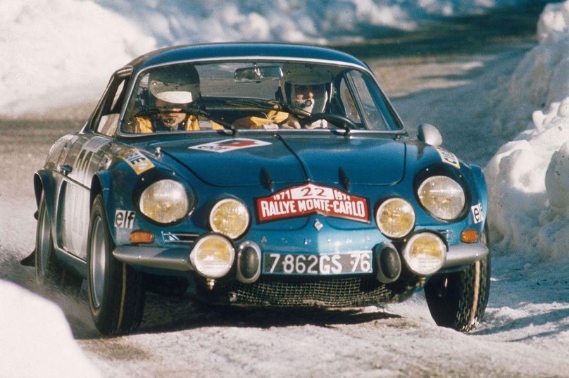 Renault Alpine a110 Rally