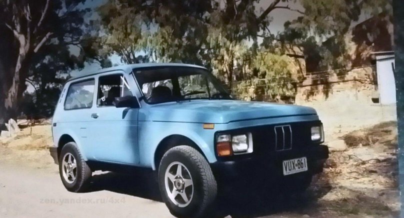 Нива с прямоугольными фарами