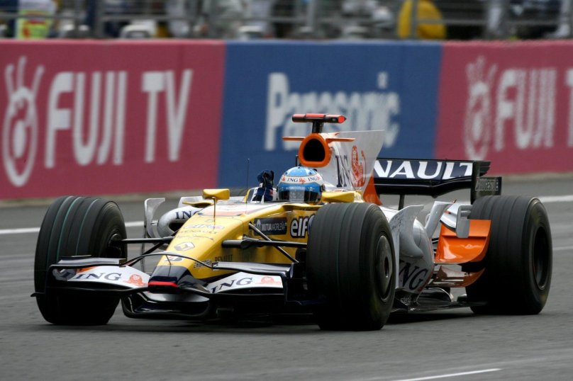 Ф1 Алонсо Рено 2008
