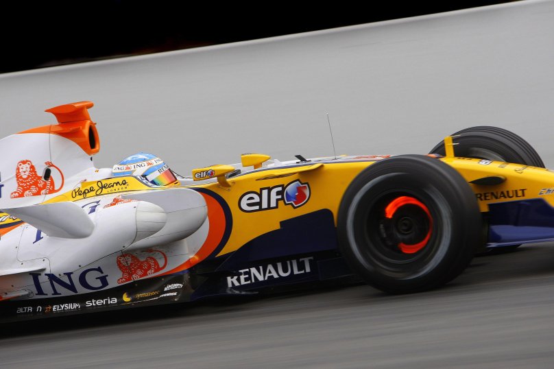 Фернандо Алонсо Рено 2008