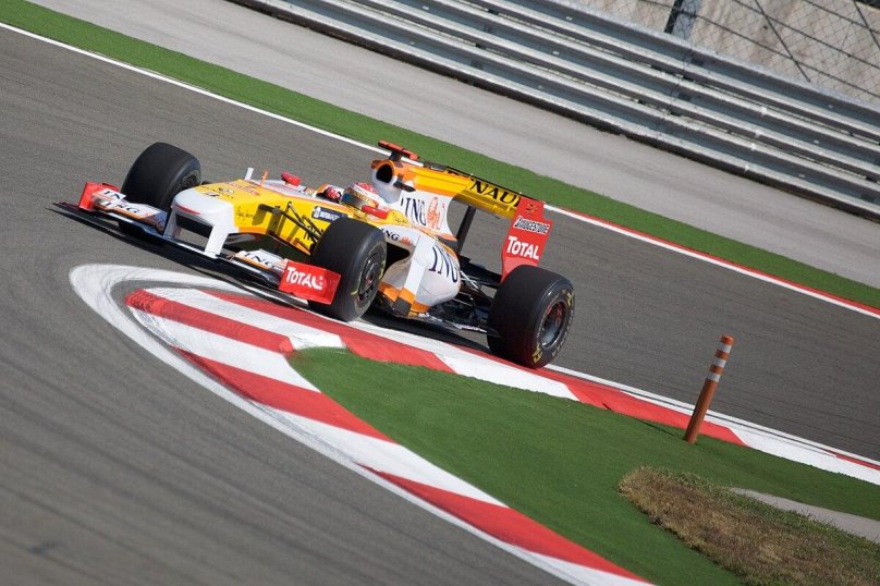 Renault Formula 1 2009 Алонсо