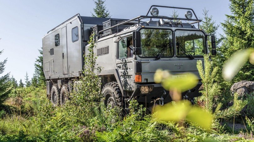 Man 8x8 автодом