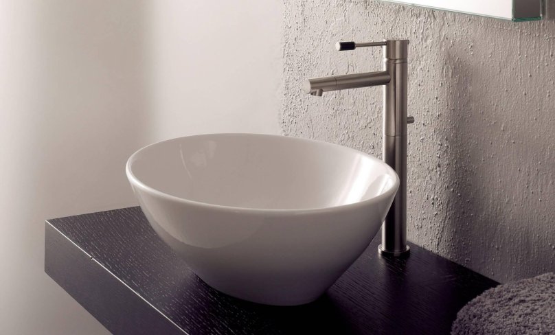 Раковина накладная Scarabeo thin-line 8045