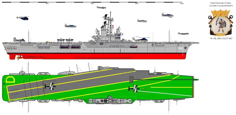 Голландский авианосец «Карел Доорман»