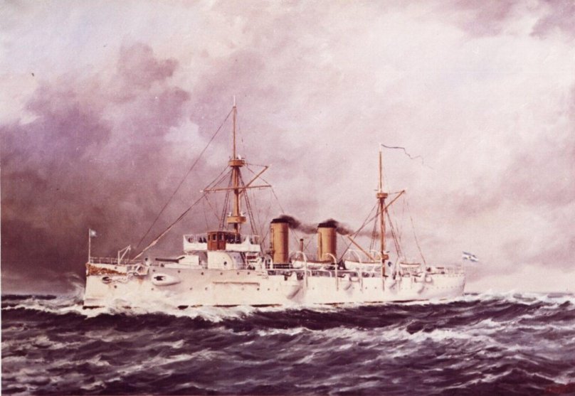 Бронепалубный крейсер "Вейнтисинко де Майо"