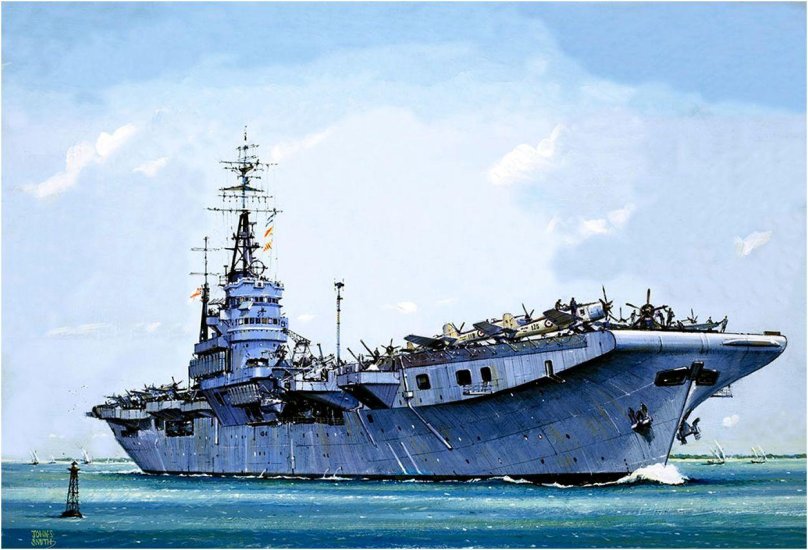 HMS Colossus авианосец