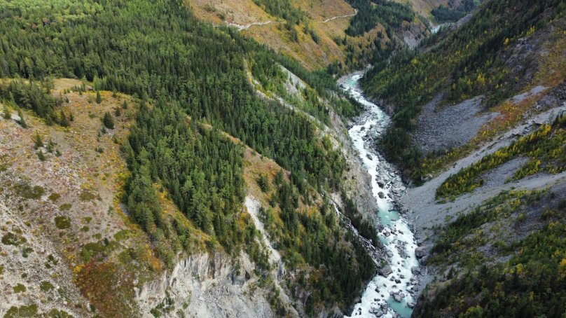 Река Карагем горный Алтай