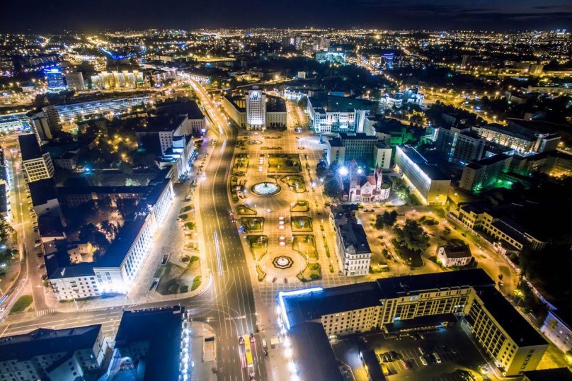 Минск центр города