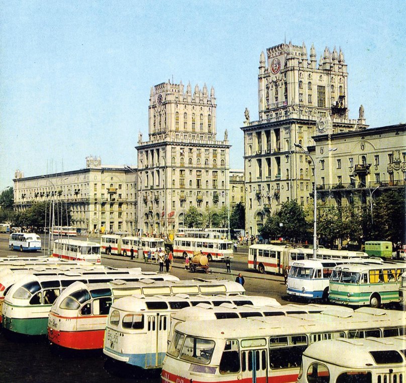 Минск Привокзальная площадь