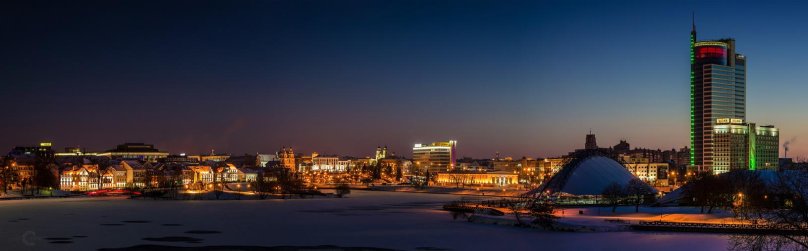 Белоруссия Минск панорама