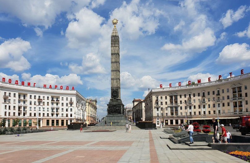 Площадь Победы в Белоруссии