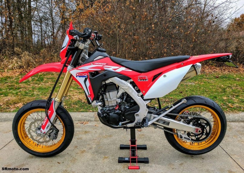 Honda crf450r Supermoto