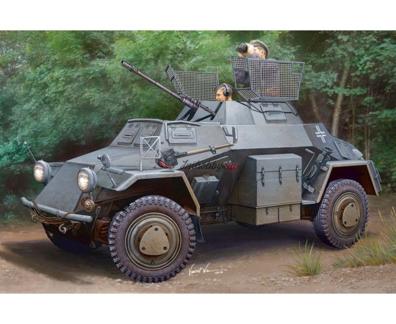 Бронеавтомобиль SD.KFZ.222