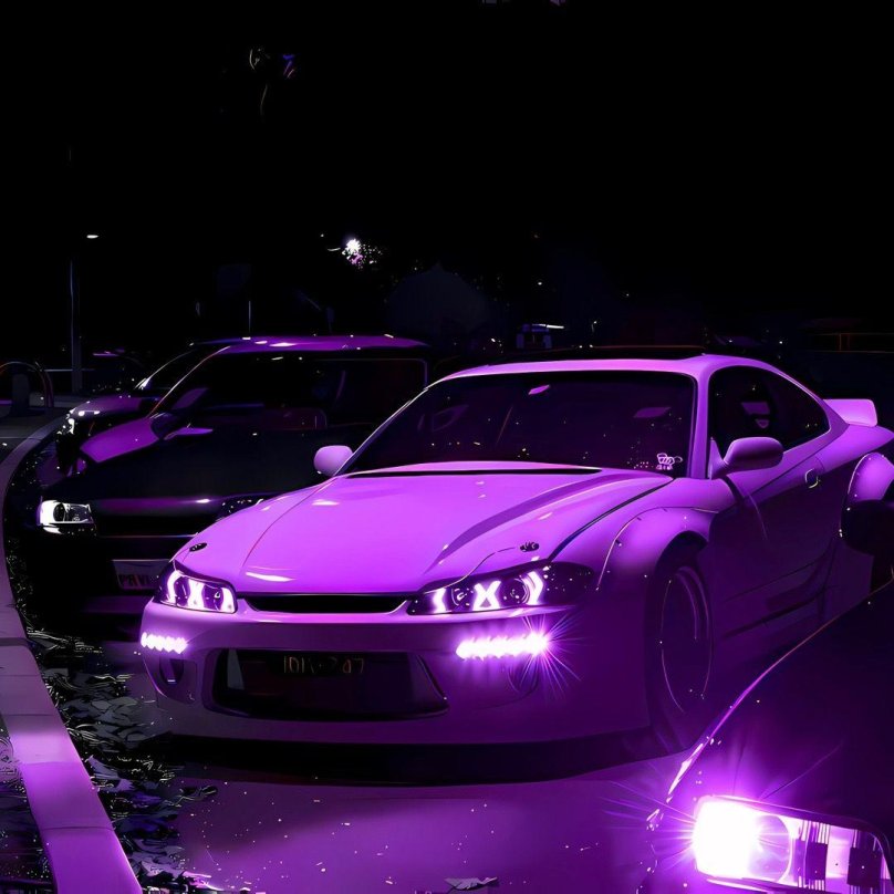 Nissan Silvia s13 неон