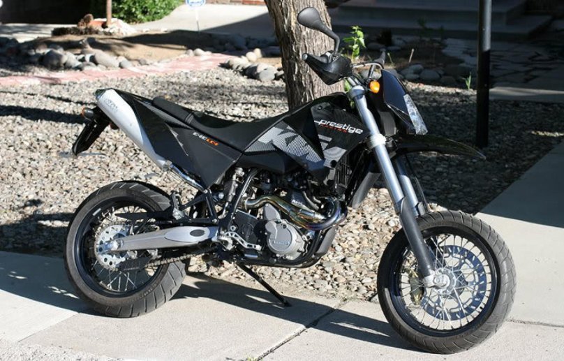 КТМ 640 lc4 Supermoto