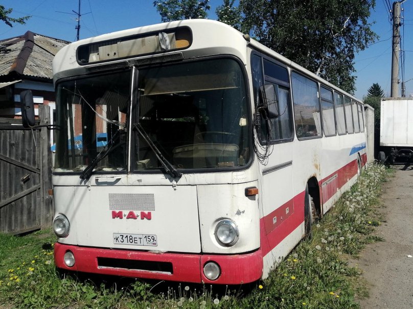 Старые автобусы