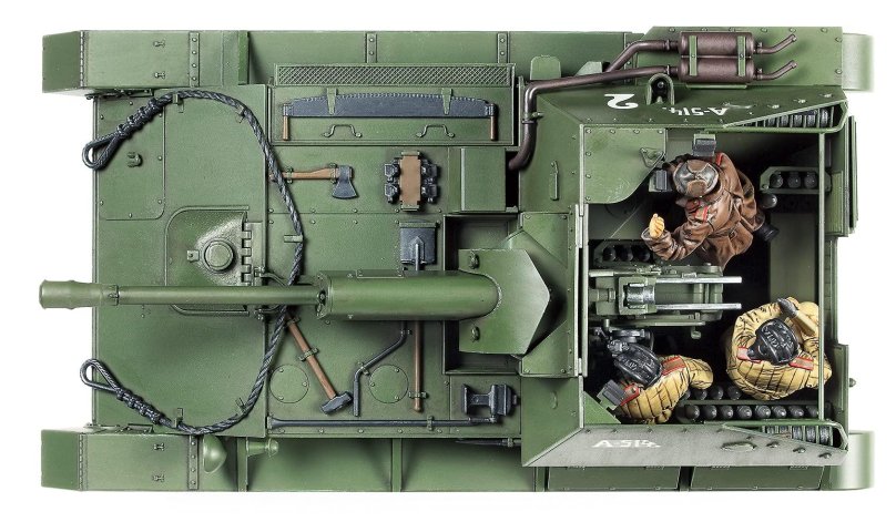 Модель 35348 Tamiya 1/35 Су-76м