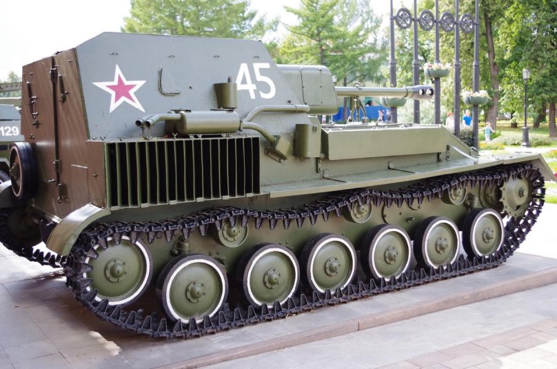 Су-76 самоходная Артиллерийская