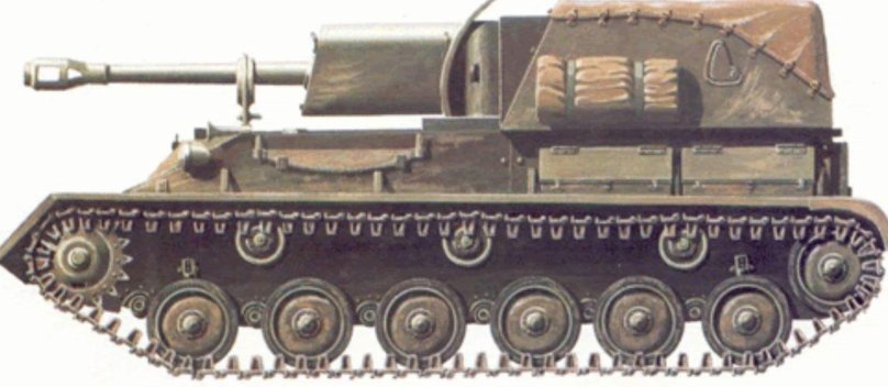 Су-76 вид сбоку