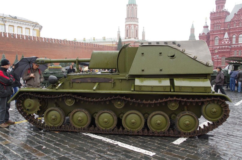 Советская САУ Су-76м