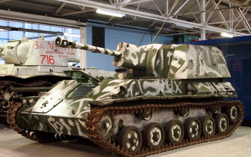 Советская САУ Су-76м