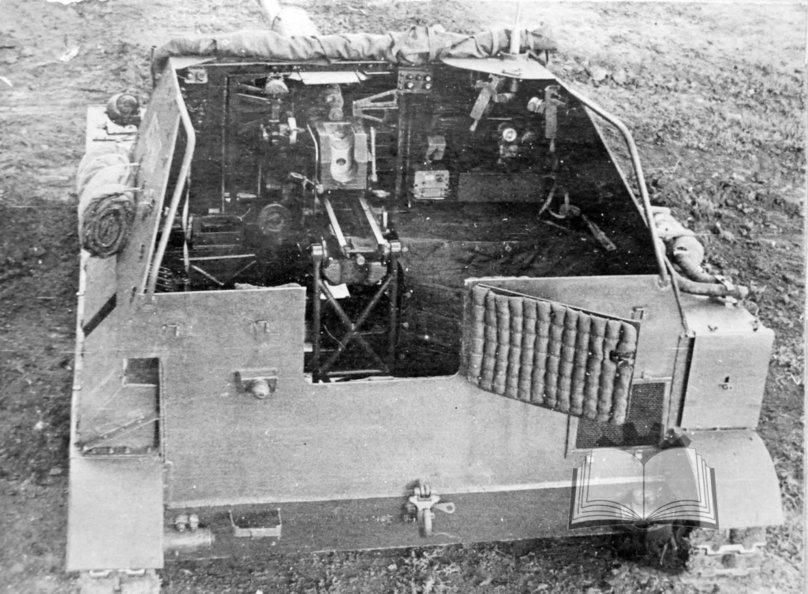 Су-76 внутри