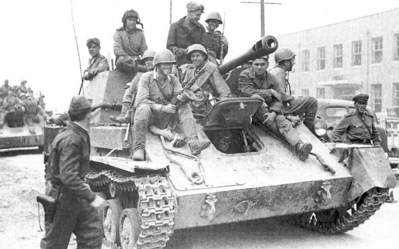 Су-76м самоходная Артиллерийская