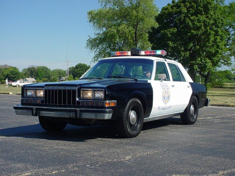 Dodge Diplomat 1981 Police