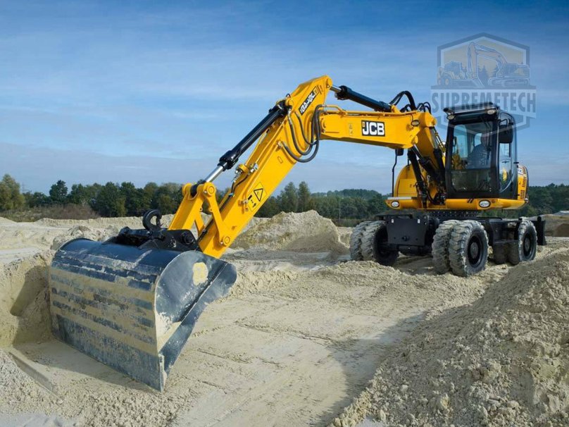 JCB 145 колесный экскаватор